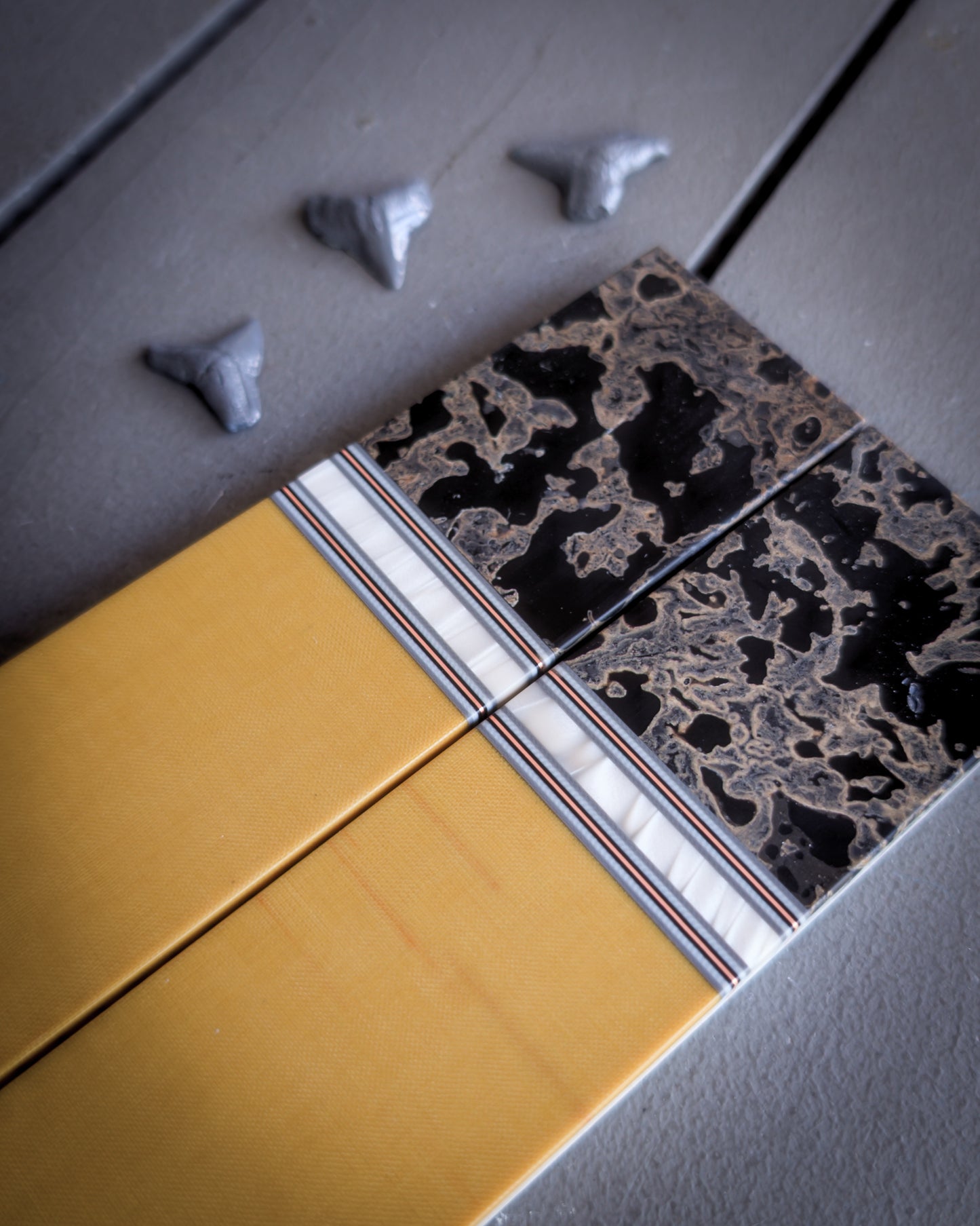 Black Truffle Butter - Segmented Knife Scales