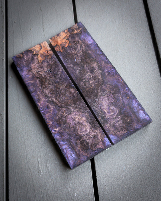 Purple Maple Burl