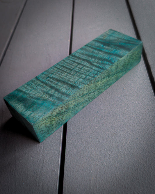 Teal Curly Mango