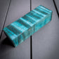 Teal Curly Maple