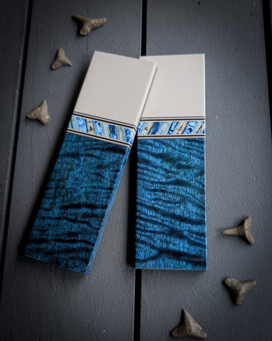 Ivory Seas - Combo Knife Scales