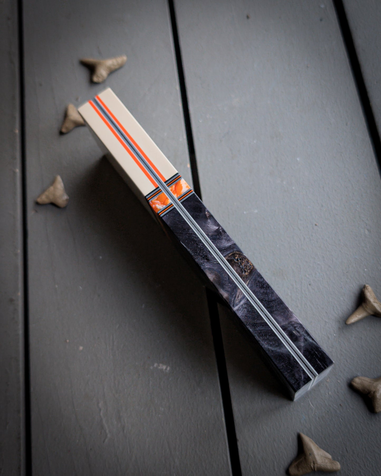 Ivory Nights - Combo Knife Scales