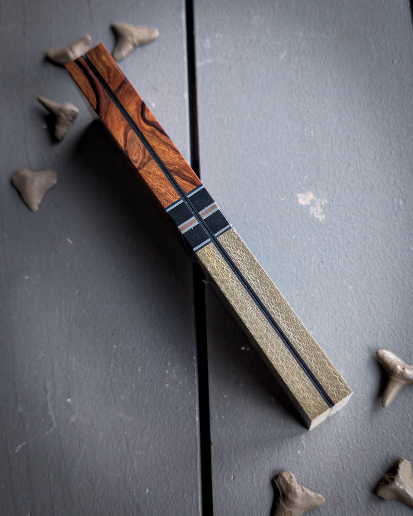 Black Desert Warrior - Combo Knife Scales