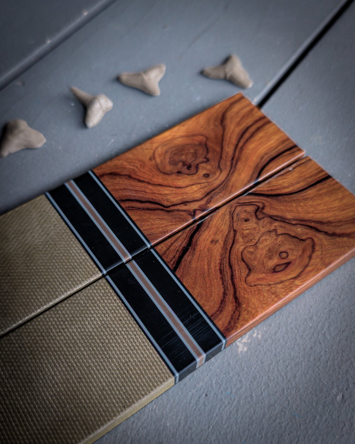 Black Desert Warrior - Combo Knife Scales