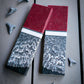 Tide of Crimson - Segmented Knife Scales
