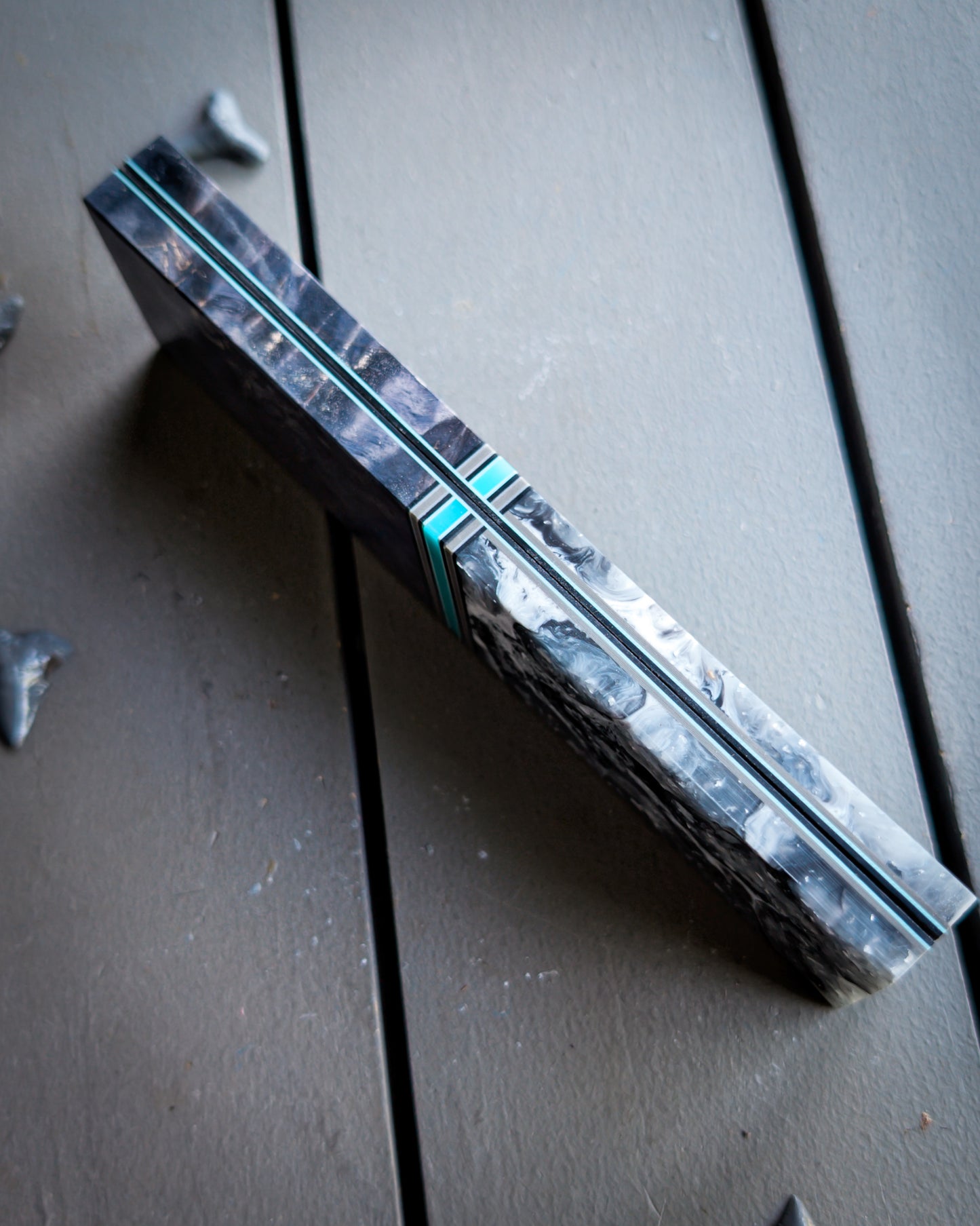 The Silver Mint - Combo Knife Scales