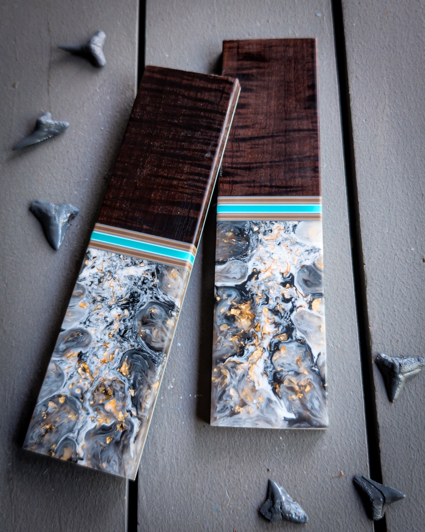 The Gold Mint - Combo Knife Scales