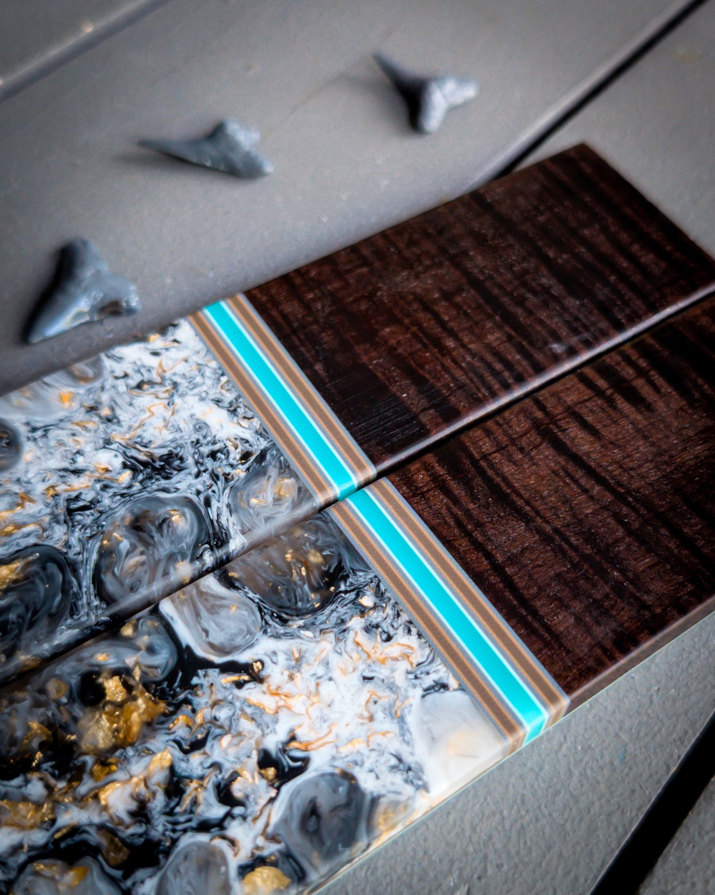 The Gold Mint - Combo Knife Scales