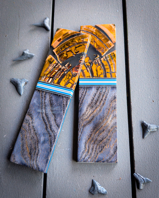 The Dark Mammoth - Segmented Knife Scales