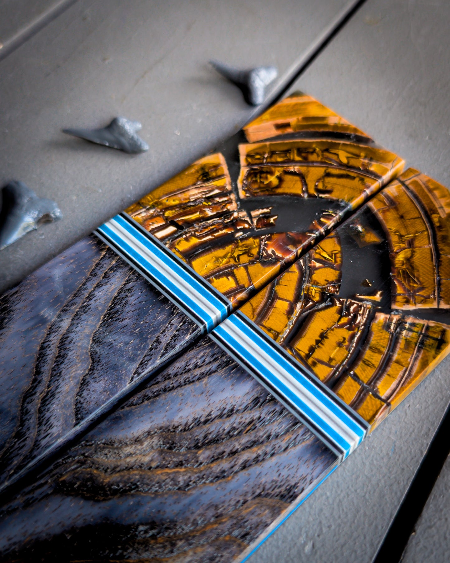 The Dark Mammoth - Segmented Knife Scales