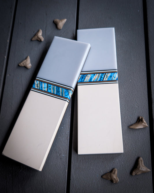 Arctic Mammoth - Segmented Knife Scales