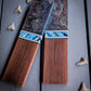 Mammoth and Whiskey - Segmented Knife Scales