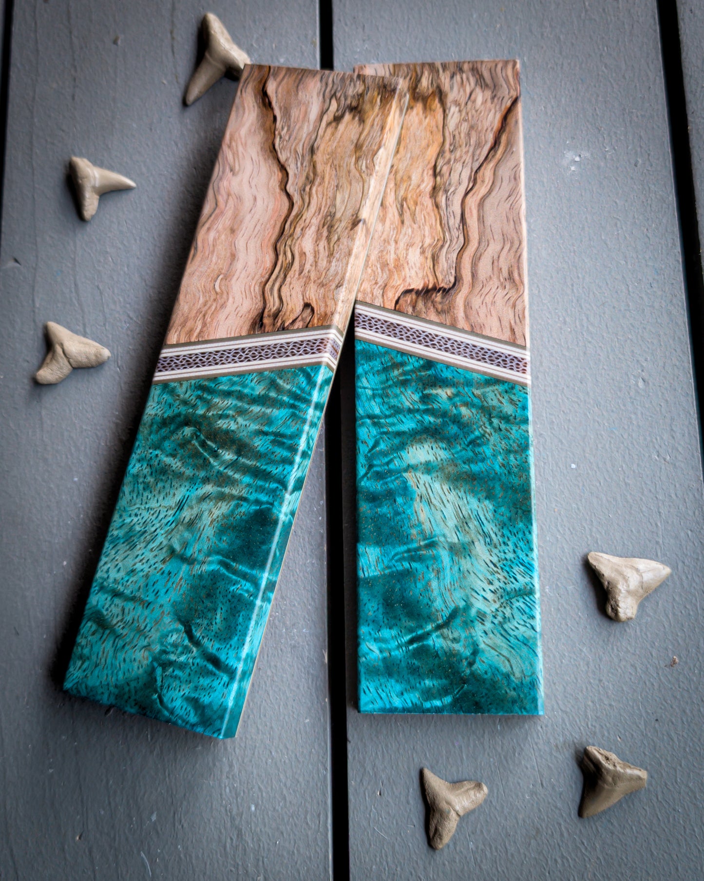 Rob's Caribbean - Combo Knife Scales