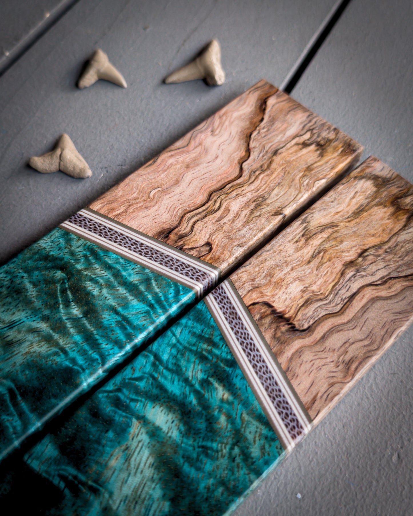 Rob's Caribbean - Combo Knife Scales