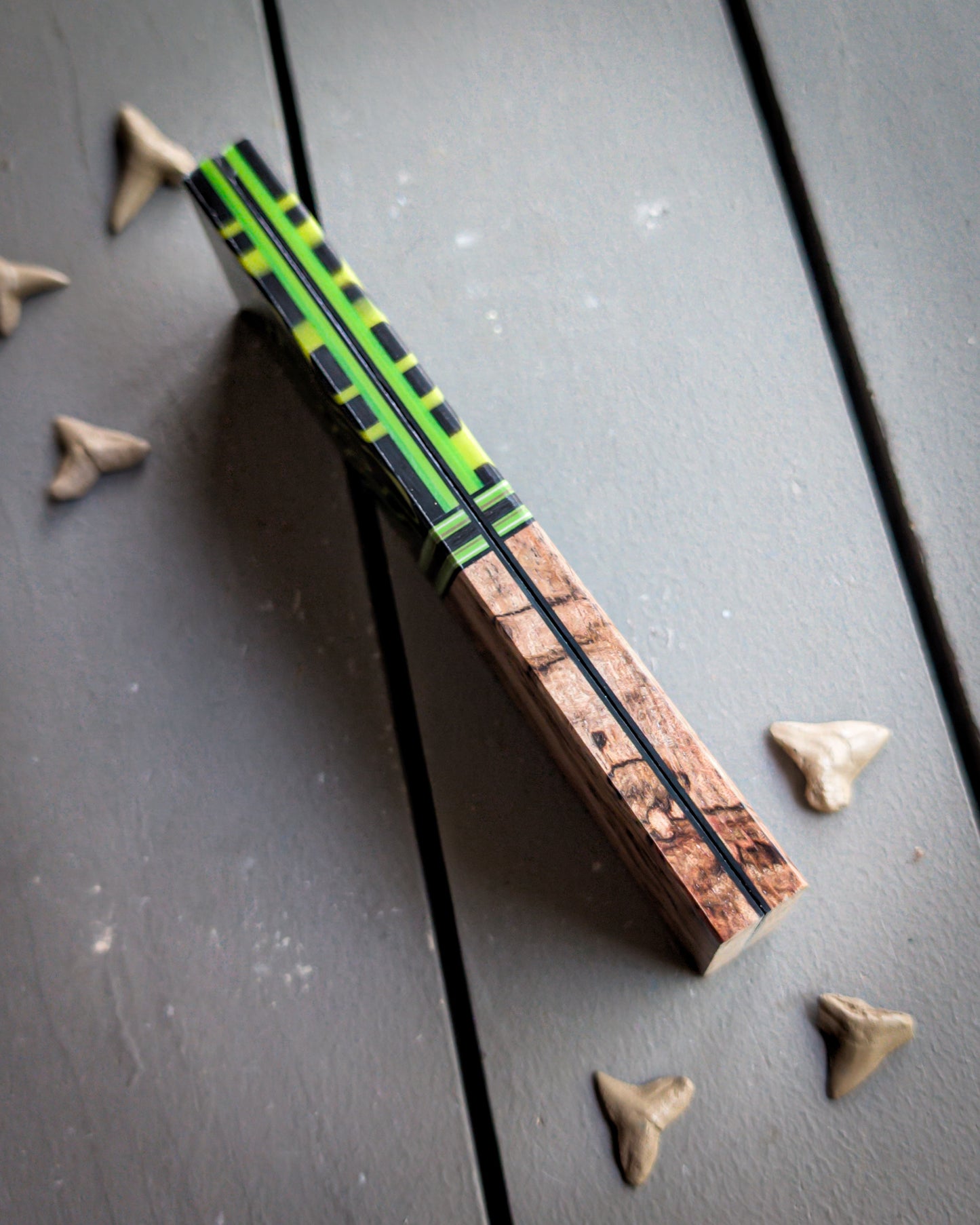 Rob's Topography - Combo Knife Scales