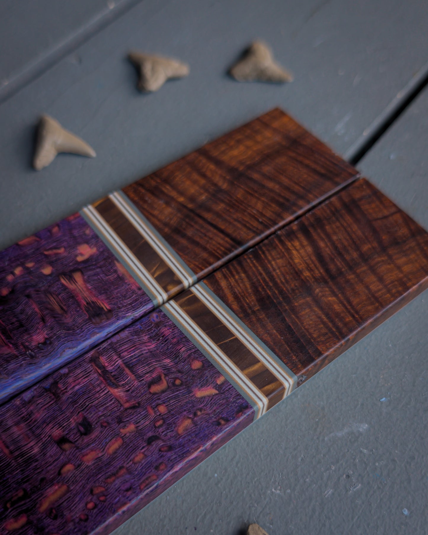 Berry Crumble - Combo Knife Scales