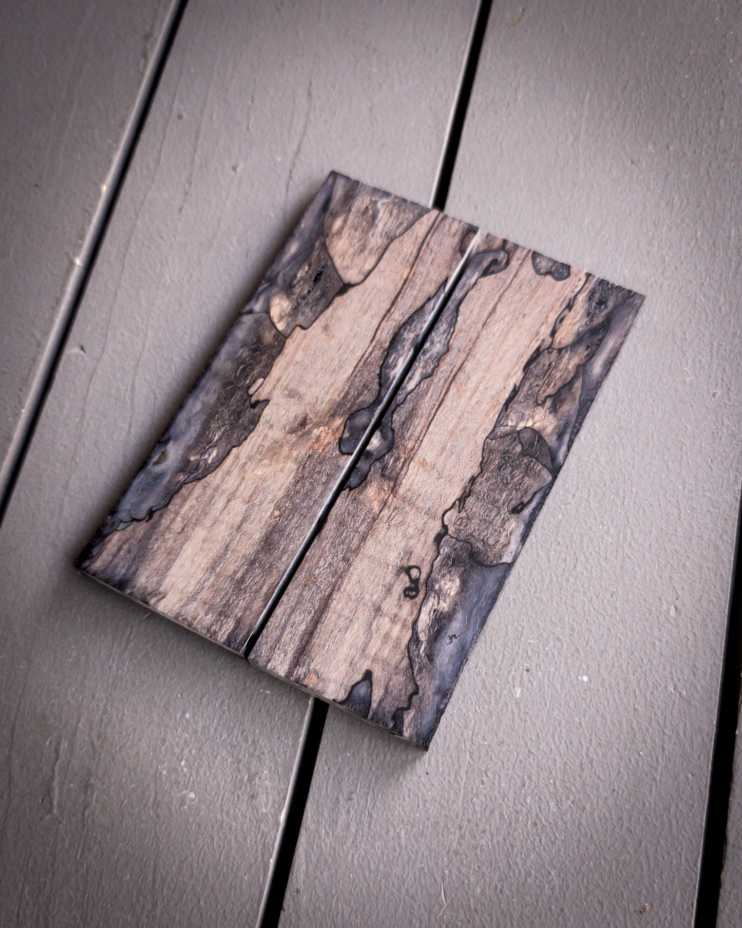 Grey Spalted Maple