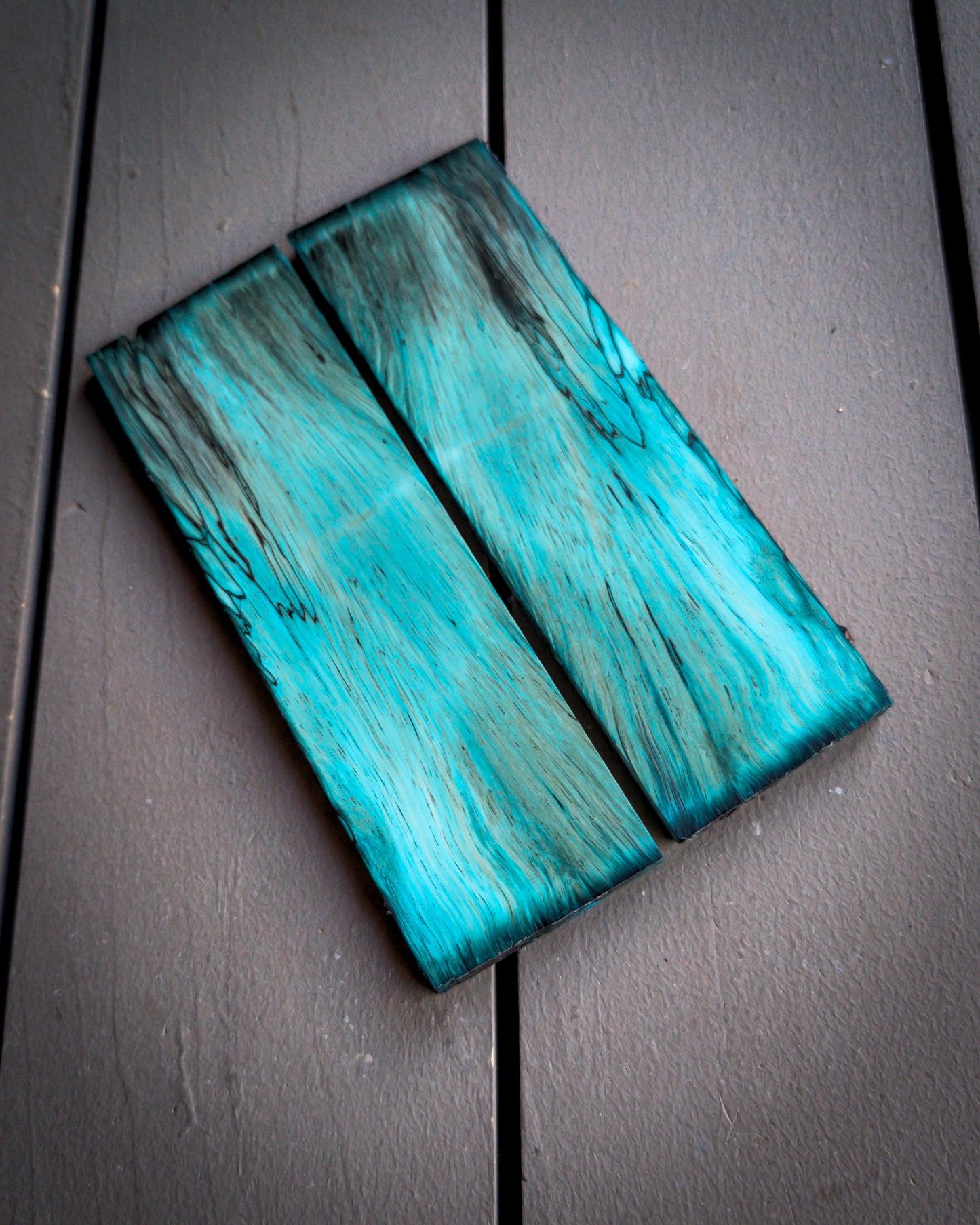 Teal Spalted Tamarind
