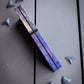 The Purple Matrix - Segmented Knife Scales