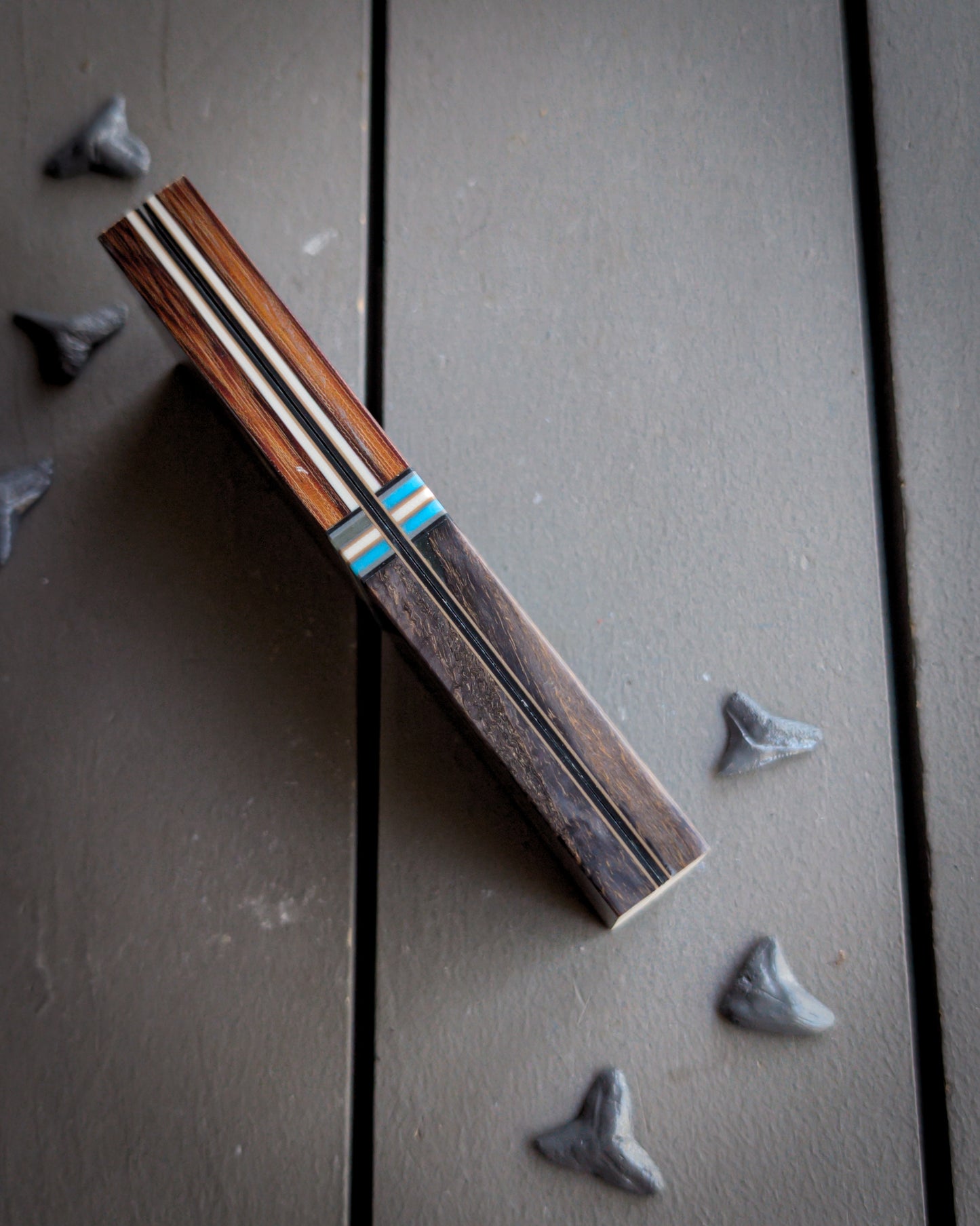 Mountain Stream - Segmented Knife Scales