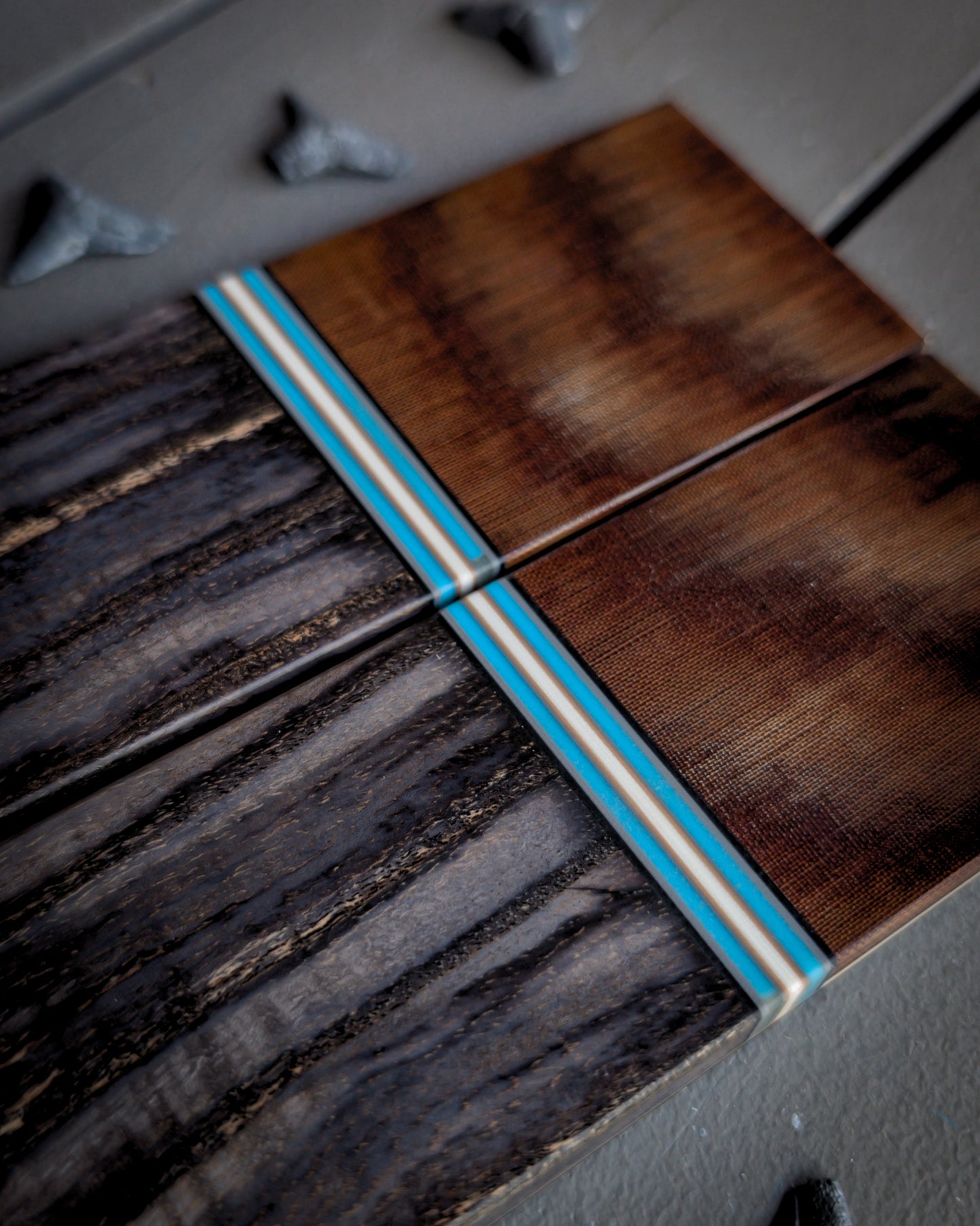 Mountain Stream - Segmented Knife Scales