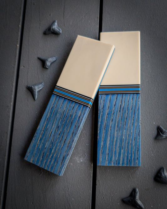 White Sands - Segmented Knife Scales