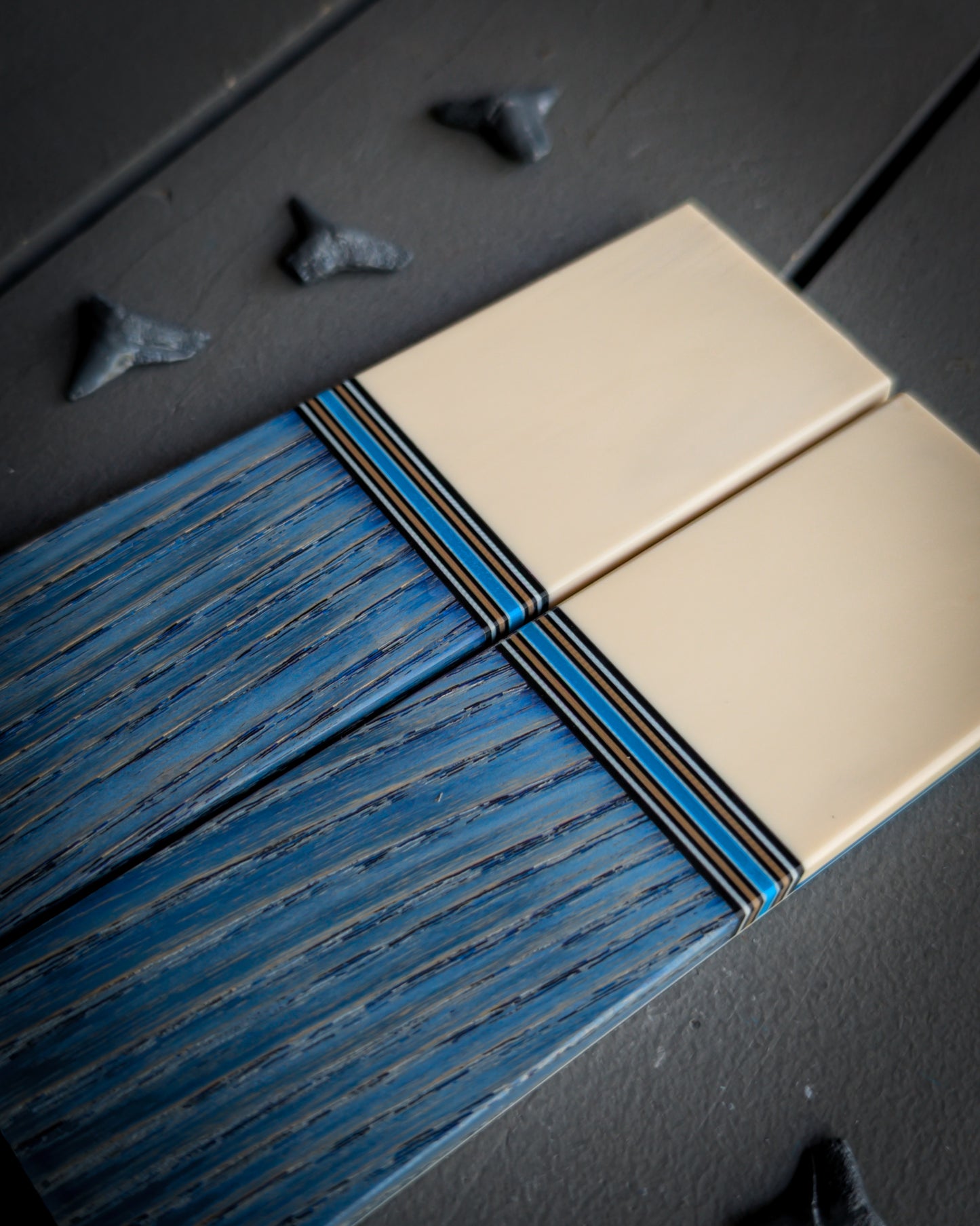 White Sands - Segmented Knife Scales