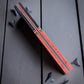 Chestnut Fireball - Segmented Knife Scales