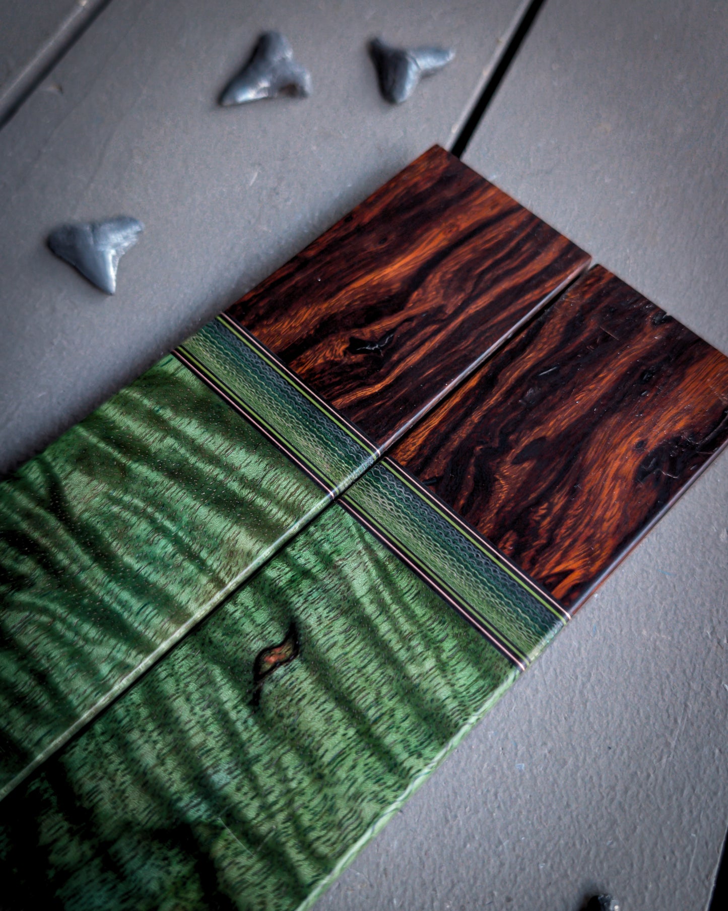 Swampwood Deluxe - Segmented Knife Scales