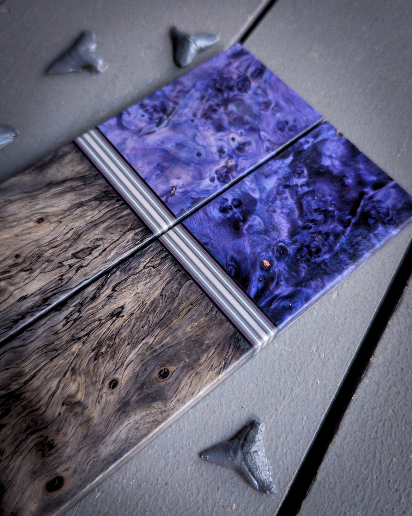Dark Nebula - Segmented Knife Scales