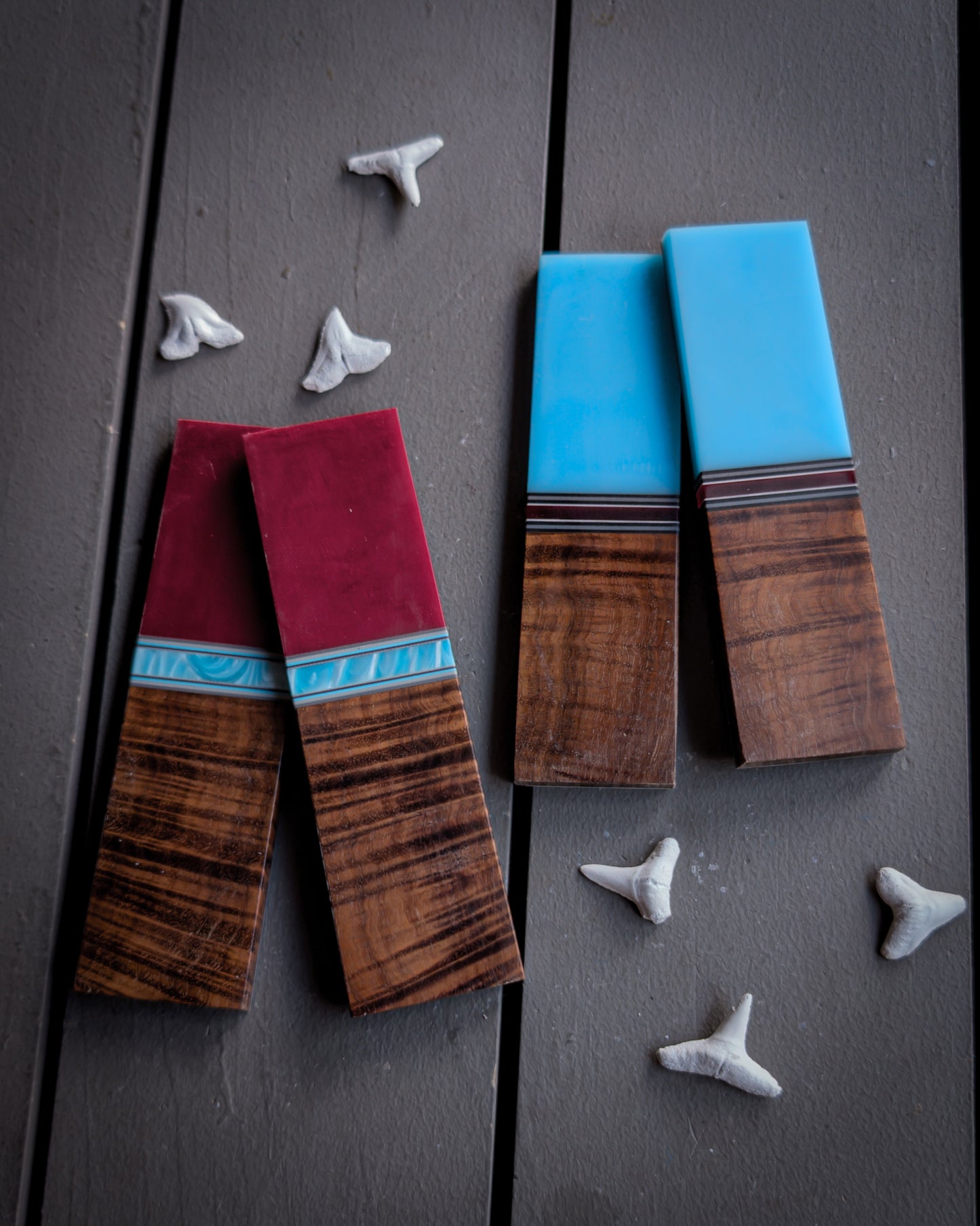 The Raspberries - Combo Knife Scales Set