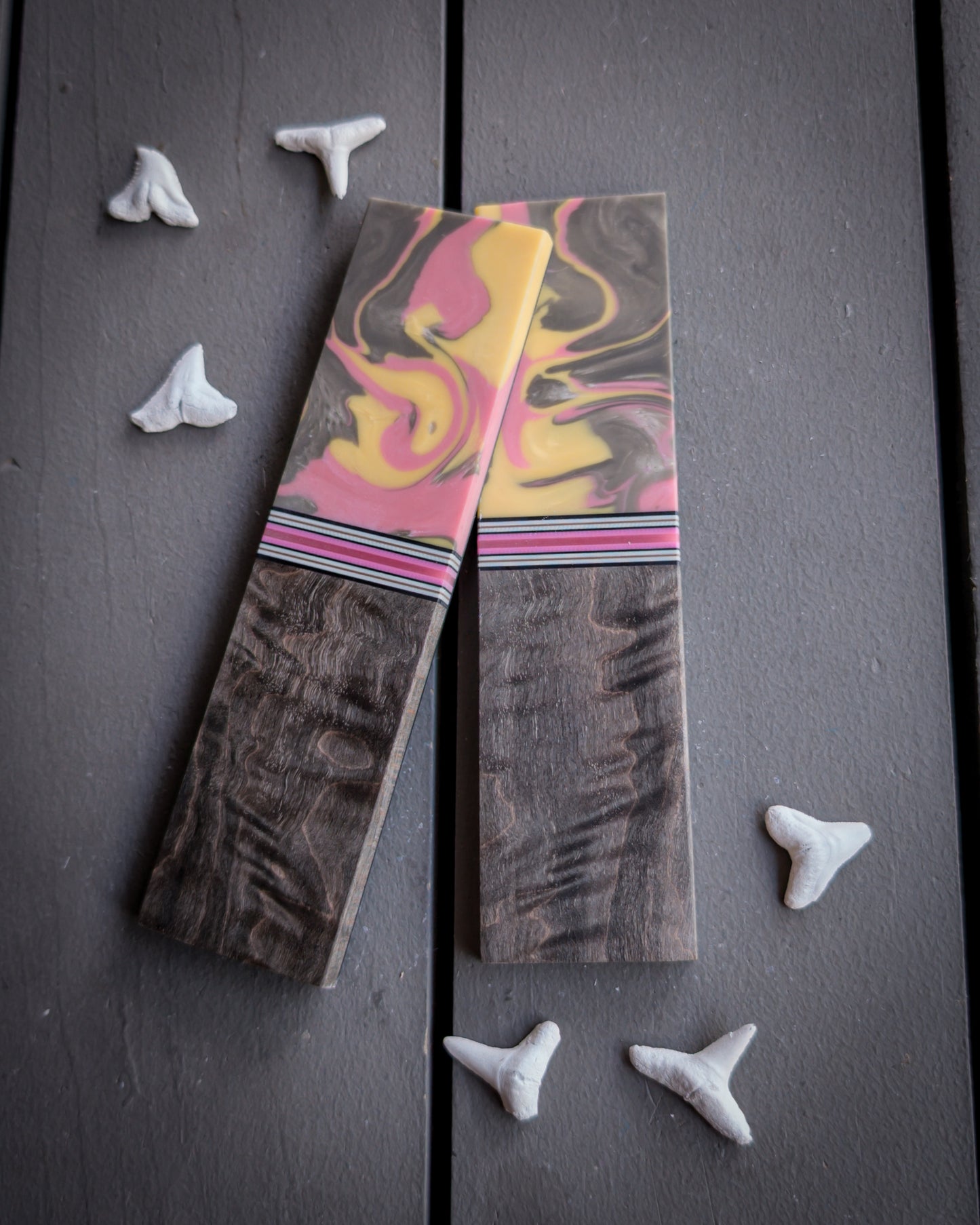 Bananas Foster - Combo Knife Scales