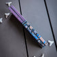 Amethyst Nebula - Segmented Knife Scales