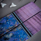 Amethyst Nebula - Segmented Knife Scales