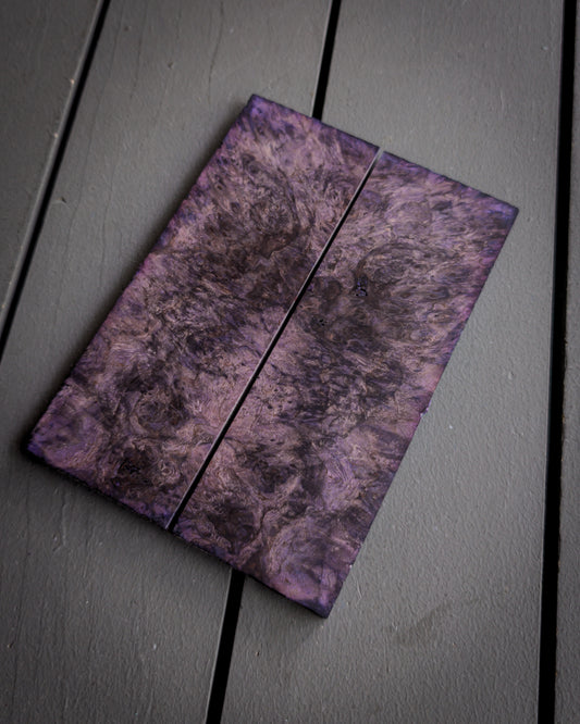 Purple Maple Burl