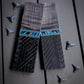 Blue Mammoth Knight - Segmented Knife Scales