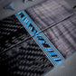 Blue Mammoth Knight - Segmented Knife Scales