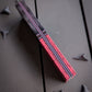 Lady Shark in Pink - Segmented Knife Scales