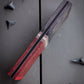 Lady Shark in Red - Combo Knife Scales