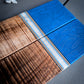 Copper Waves - Segmented Knife Scales