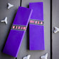 Violet Mammoth Laser - Segmented Knife Scales