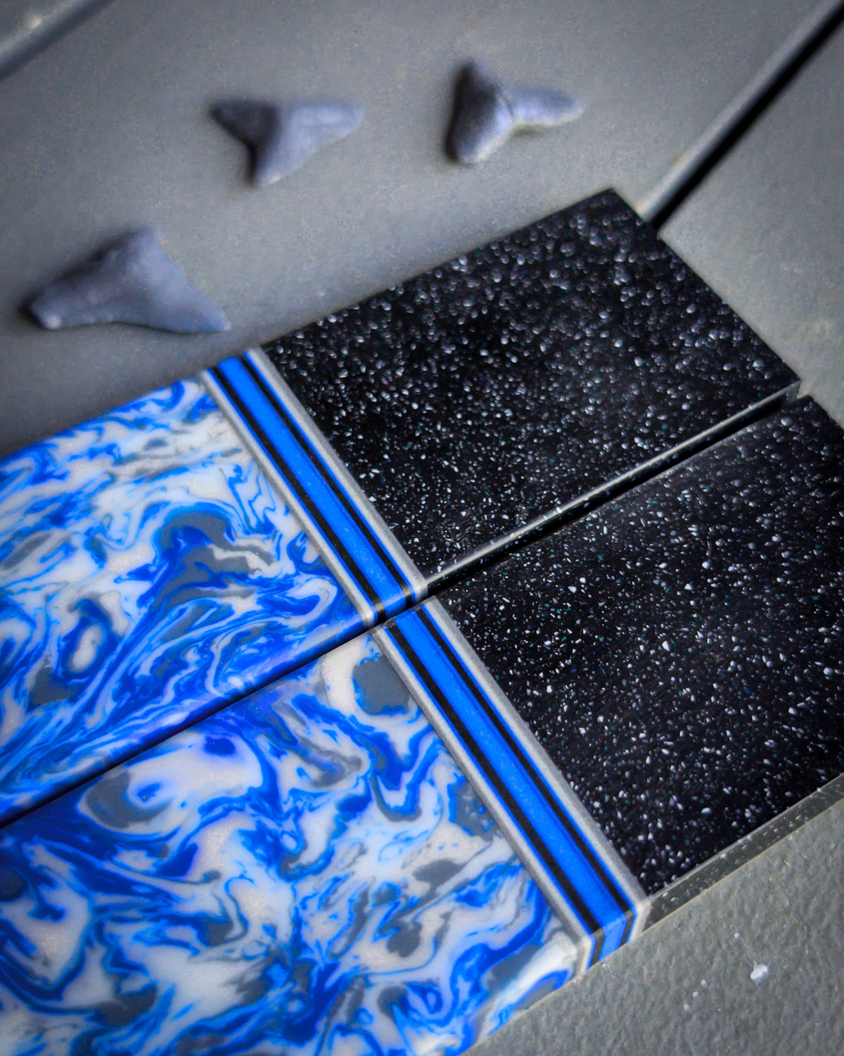 Neptune Galaxy - Combo Knife Scales