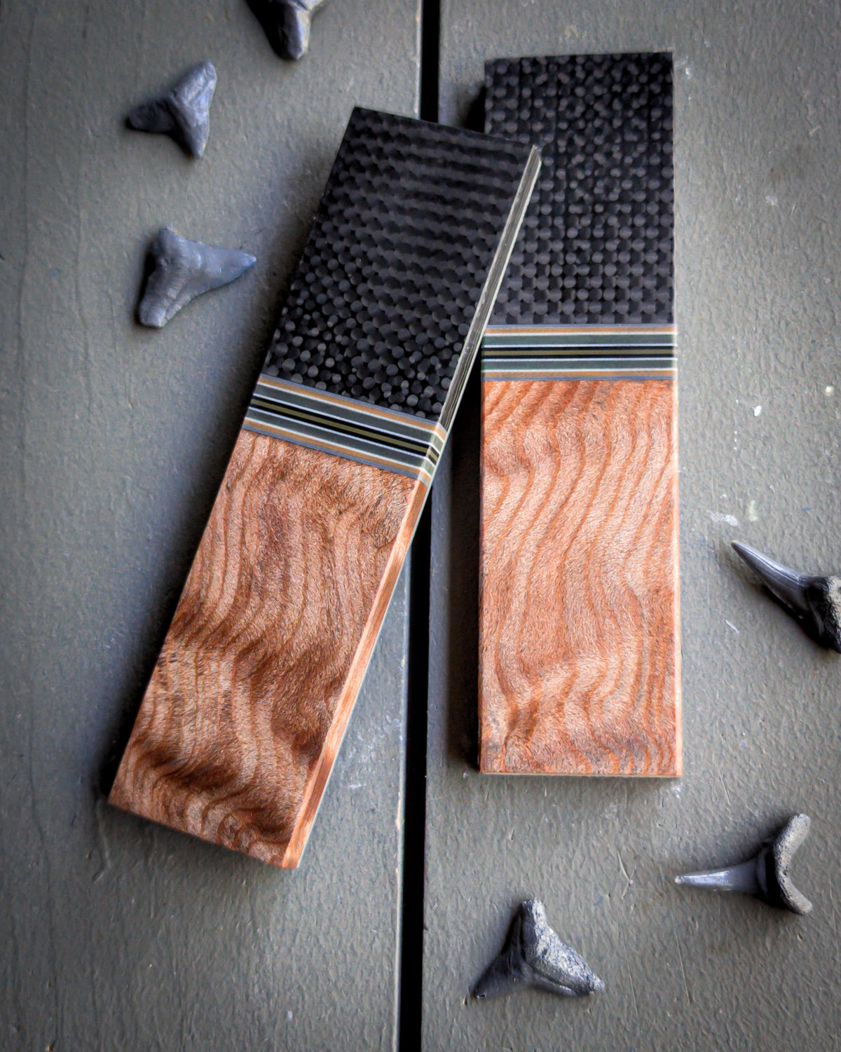 Glow Soldier 1 - Segmented Knife Scales