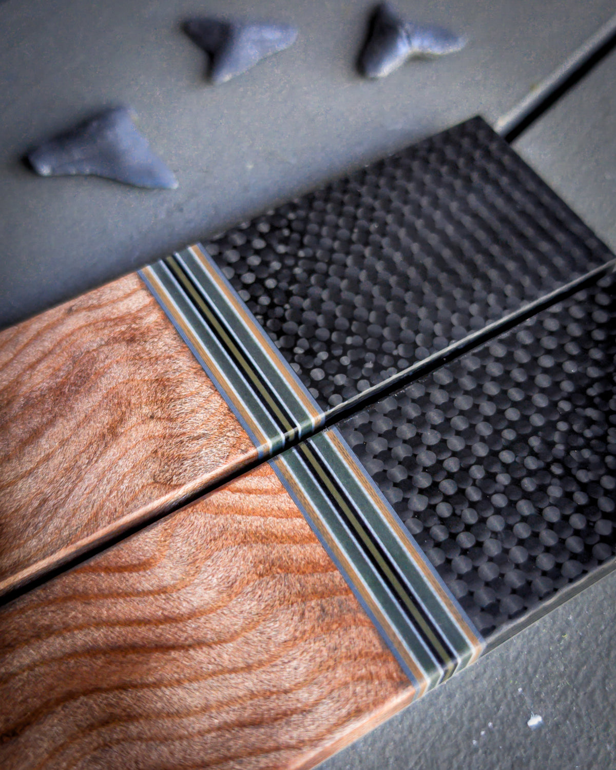 Glow Soldier 1 - Segmented Knife Scales