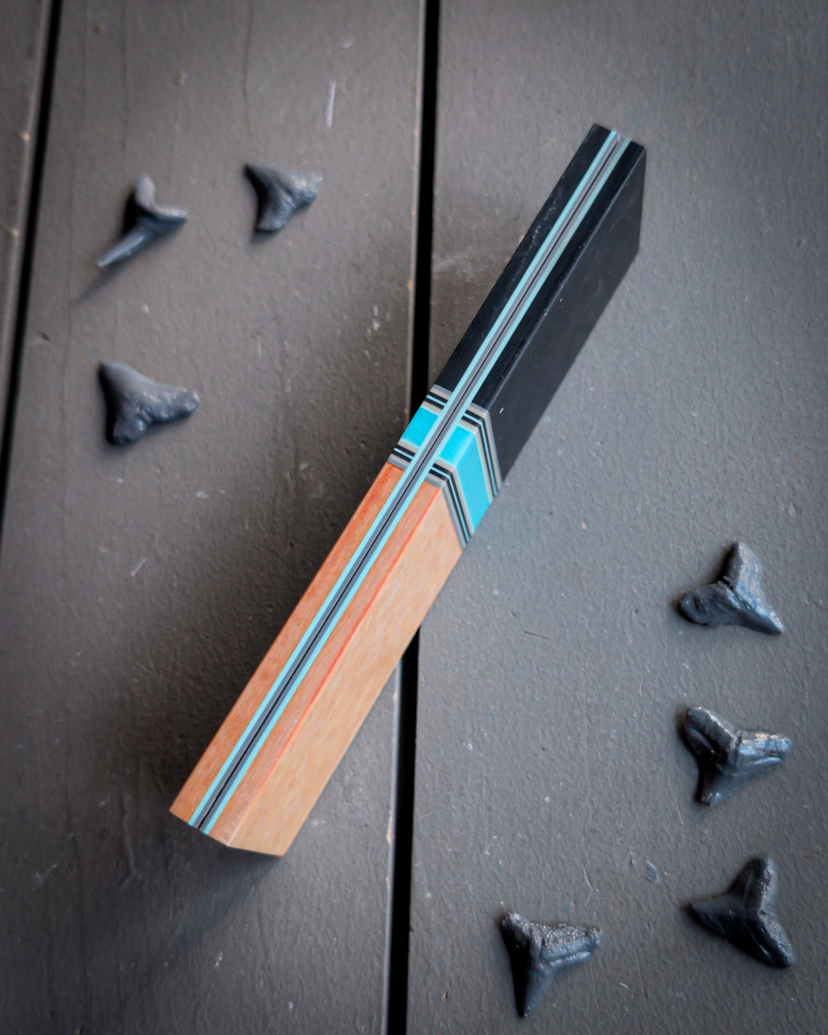 Toasted Mint Cracker - Combo Knife Scales