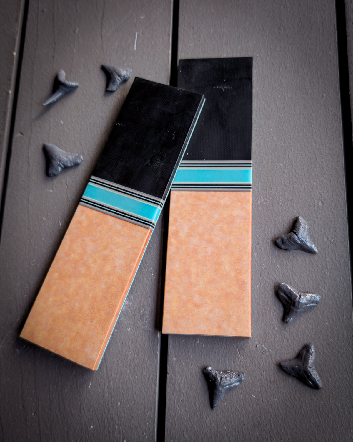 Toasted Mint Cracker - Combo Knife Scales