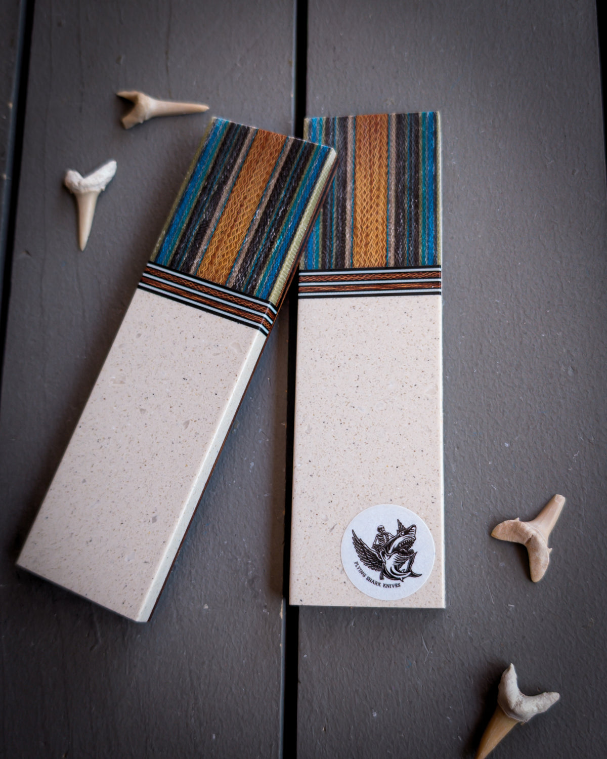 Idaho Flannel - Segmented Knife Scales