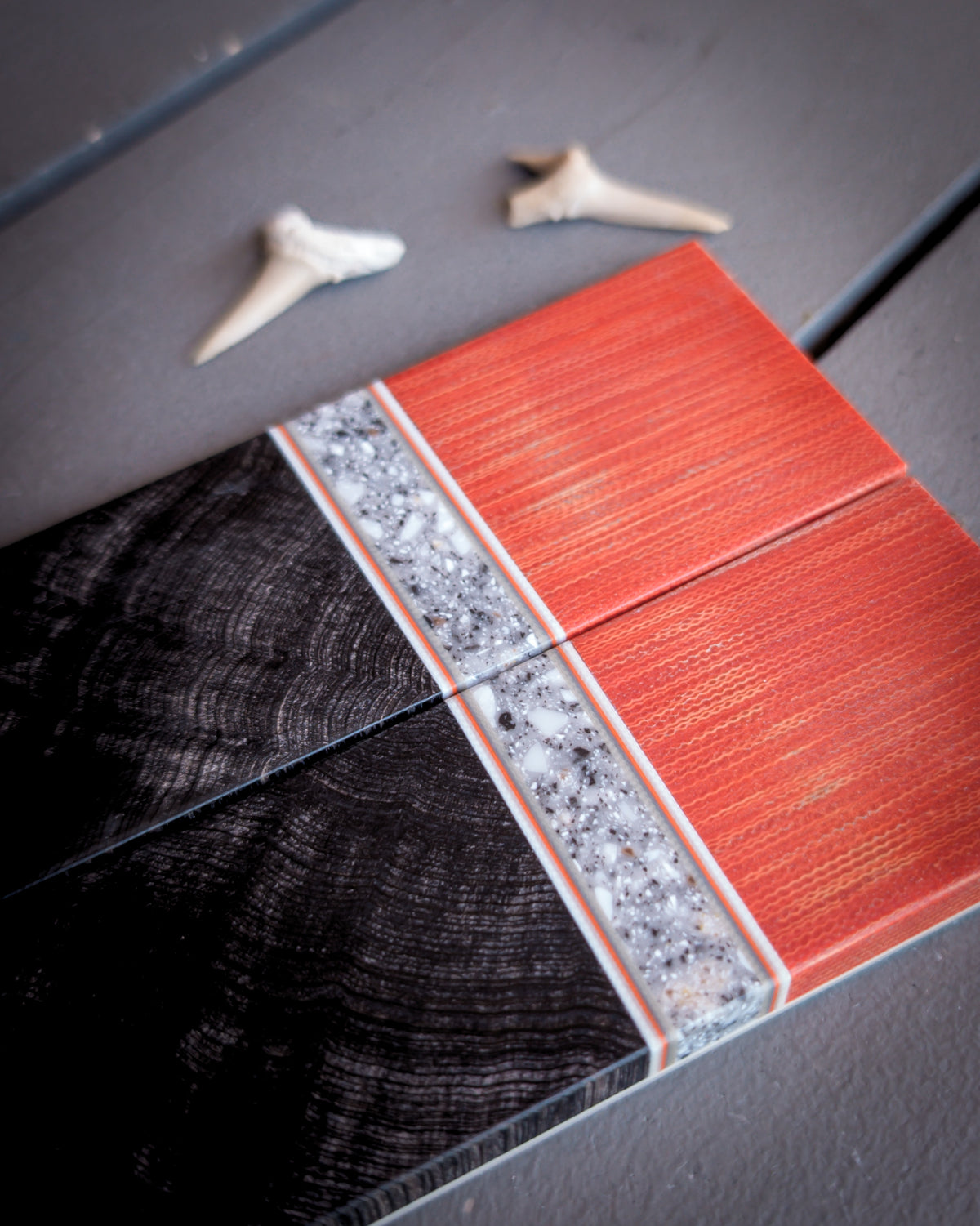 Rock Lava - Combo Knife Scales