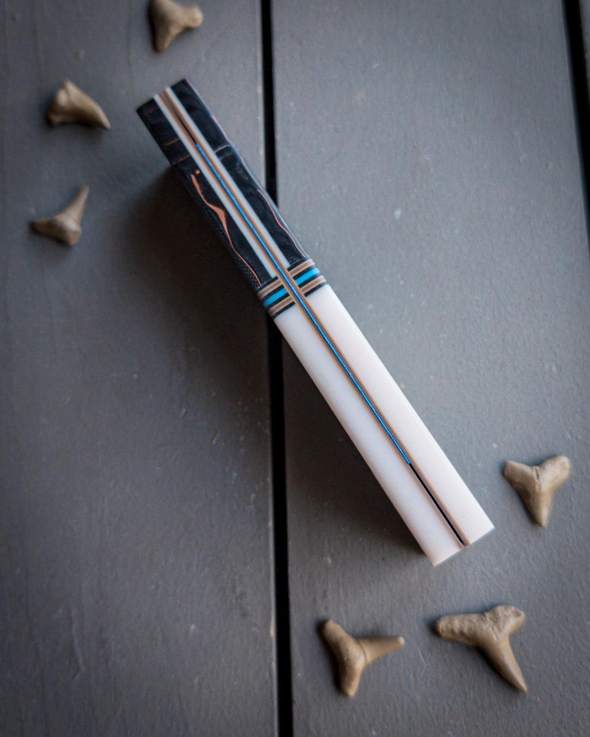 Copperhead Glow - Segmented Knife Scales