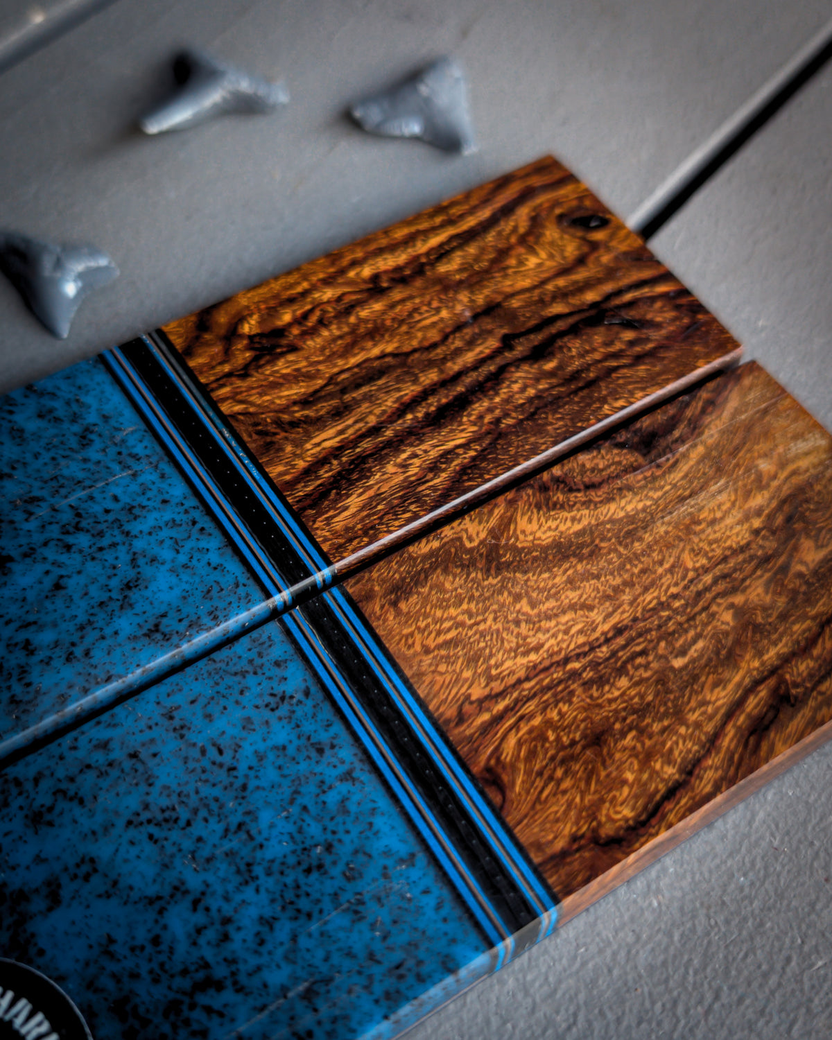 Cave Lake - Segmented Knife Scales
